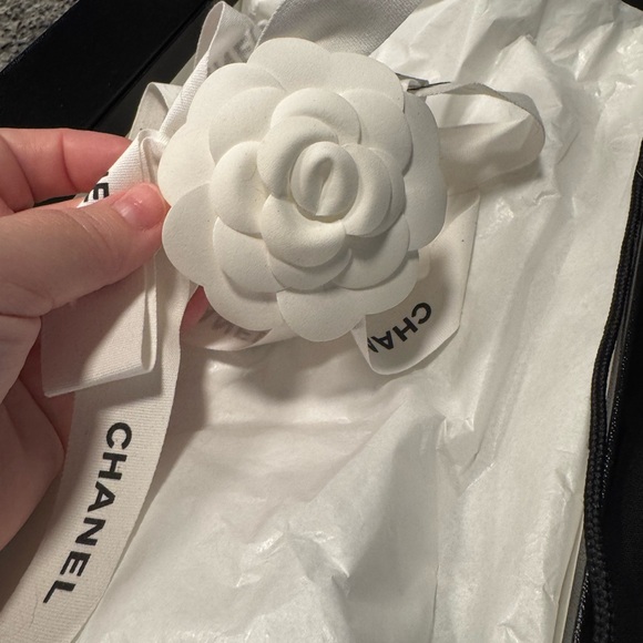 CHANEL Women's Two-Tone Heels in Tan and Black - Picture 13 of 14